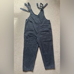 Originality Tie Strap Overalls